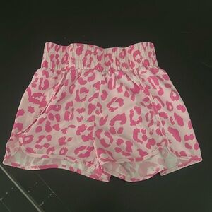 Amazon cheetah pink shorts. Wore once size small
